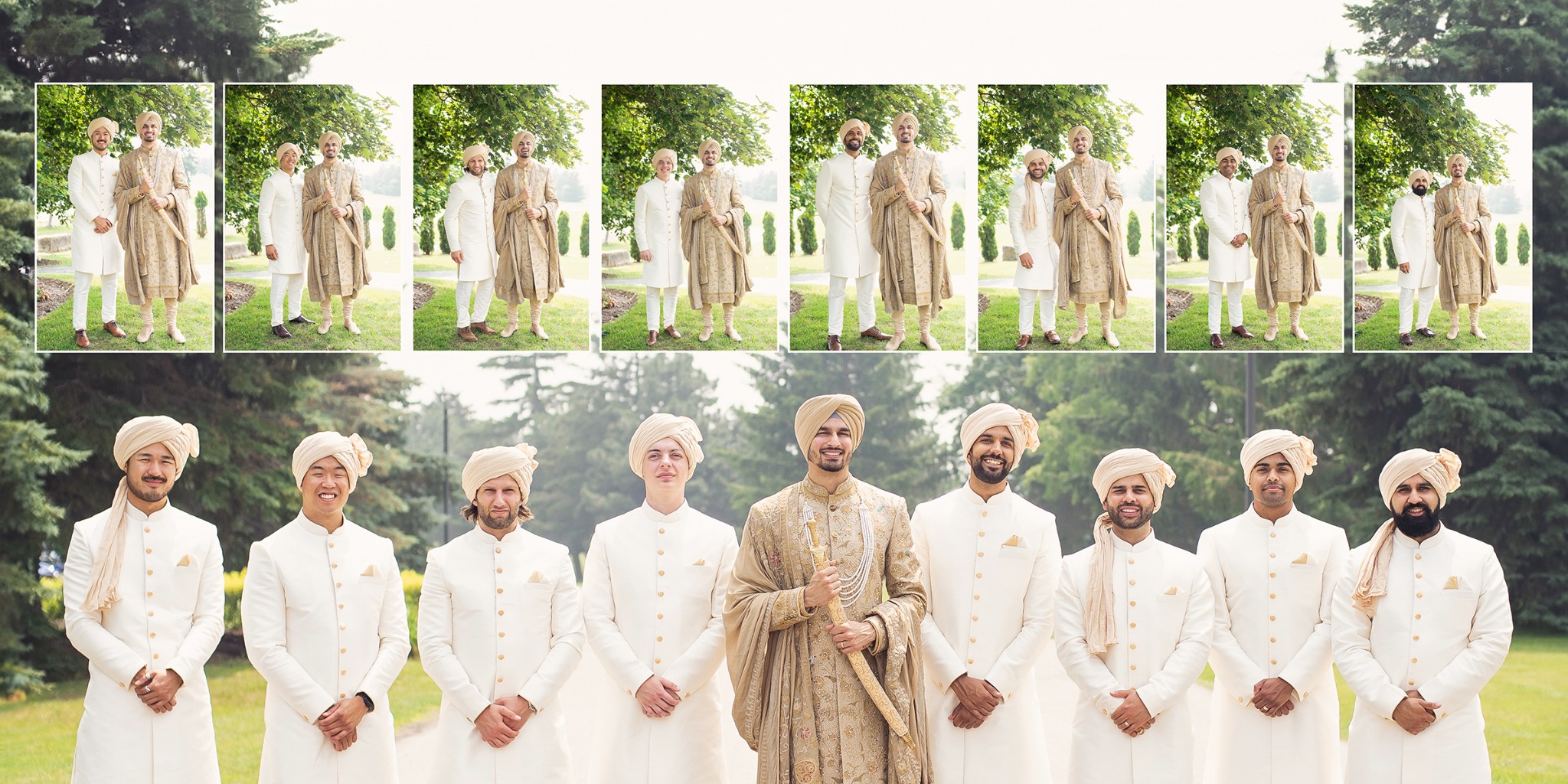 Bryanna and Raj Sikh wedding celebration photograph 10