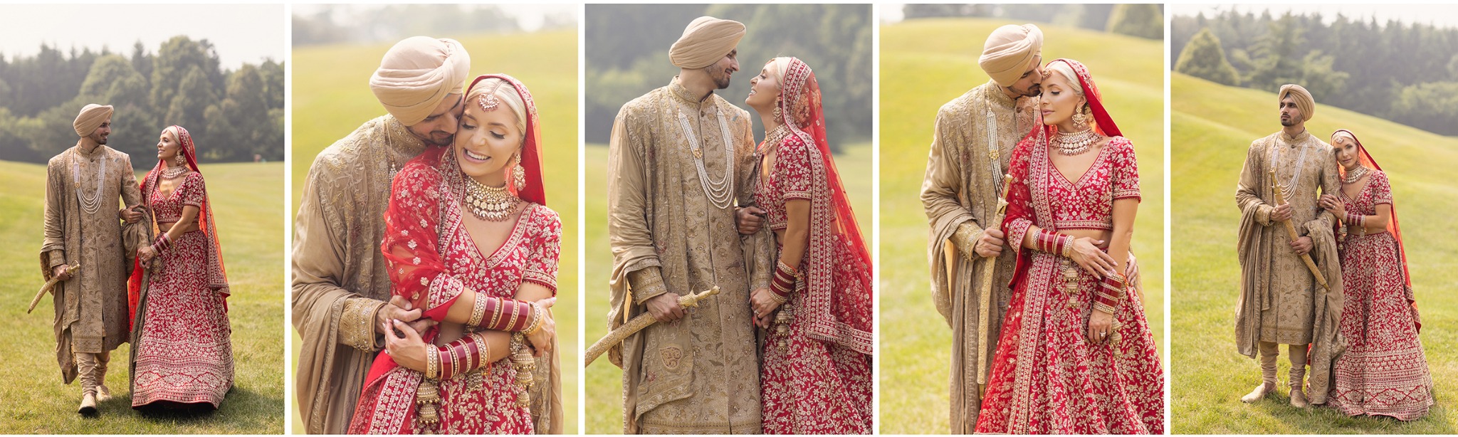 Bryanna and Raj Sikh wedding celebration photograph 12