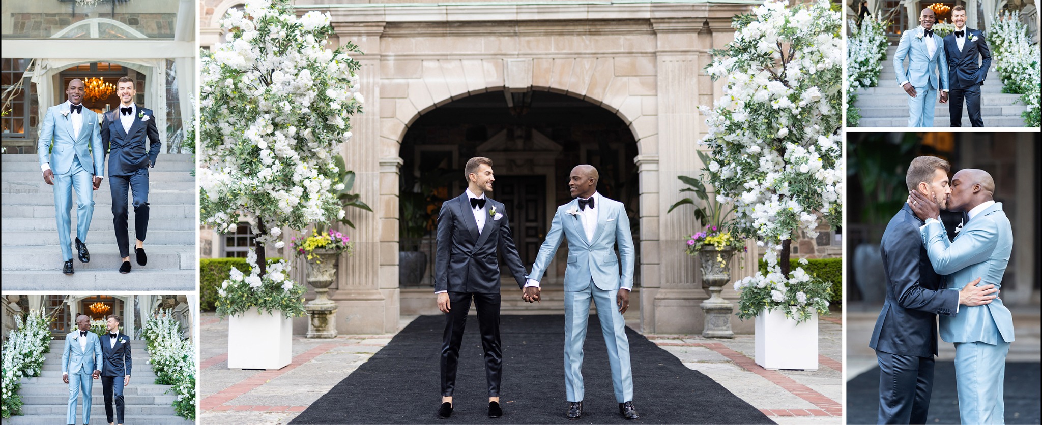Kyle and Erik Graydon Hall Manor wedding photograph 10