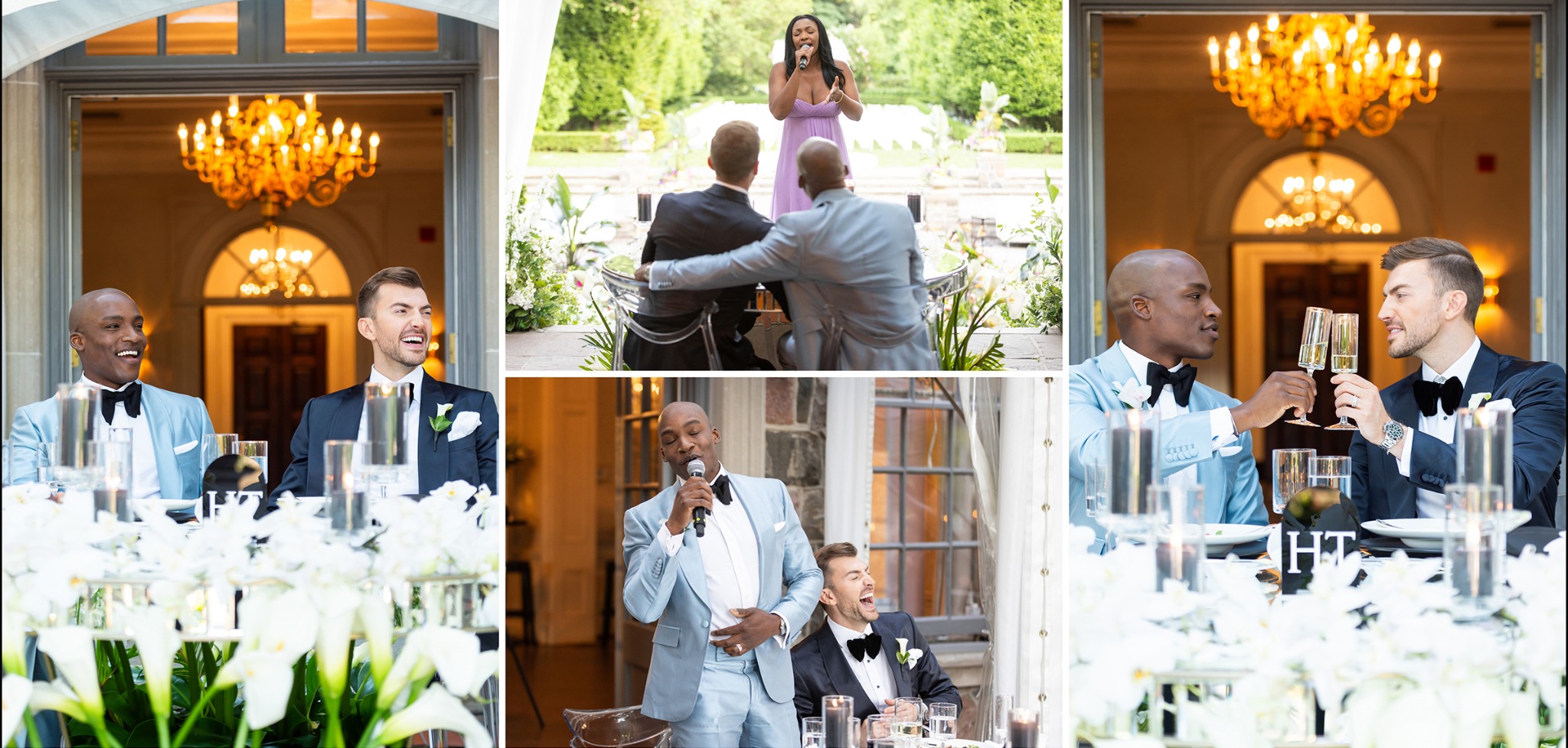 Kyle and Erik Graydon Hall Manor wedding photograph 12