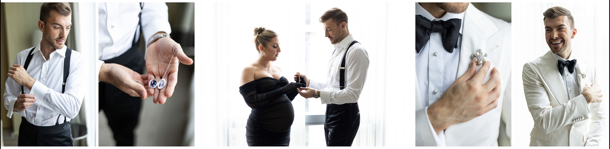 Kyle and Erik Graydon Hall Manor wedding photograph 3