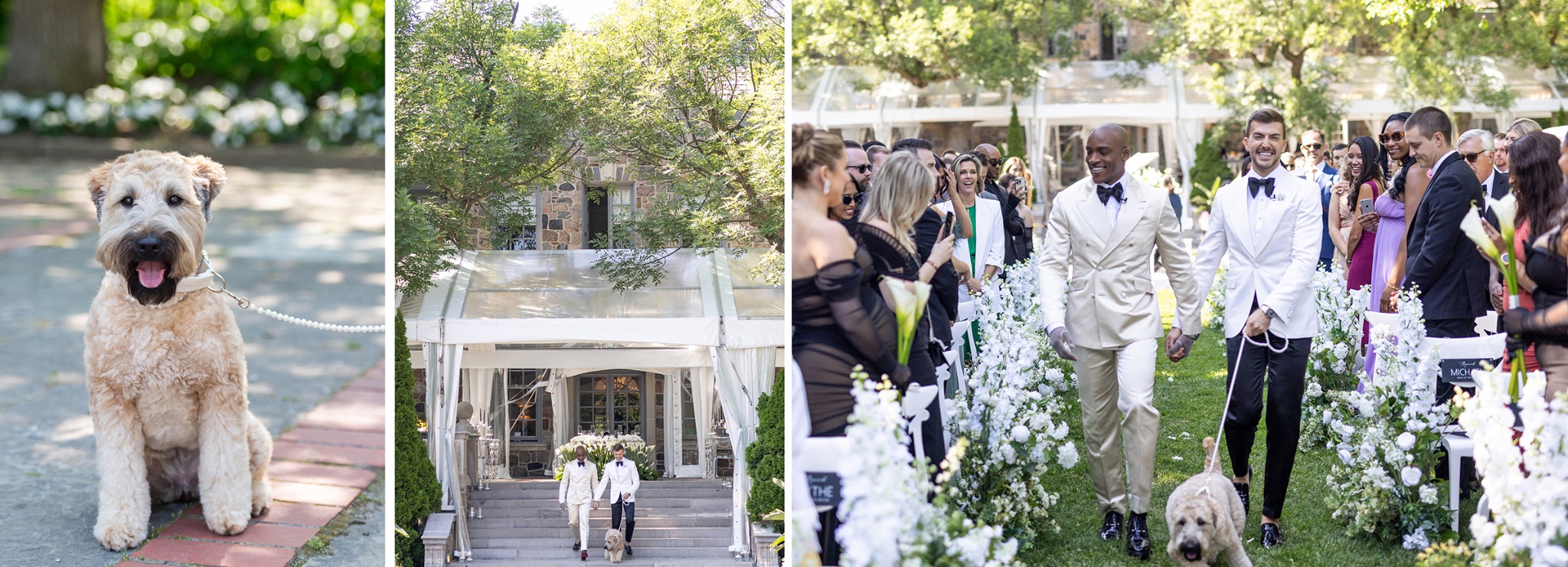 Kyle and Erik Graydon Hall Manor wedding photograph 8